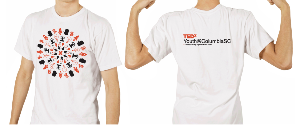 TEDx Yourh Columbia - event branding
