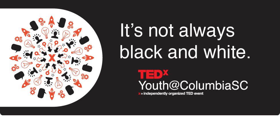 TEDx Yourh Columbia - event branding